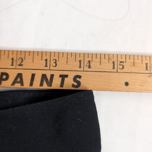 Wilfred Aritzia Women's Black Wide Leg Trousers/Pants White Stripe, Size 8 - Picture 6 of 8